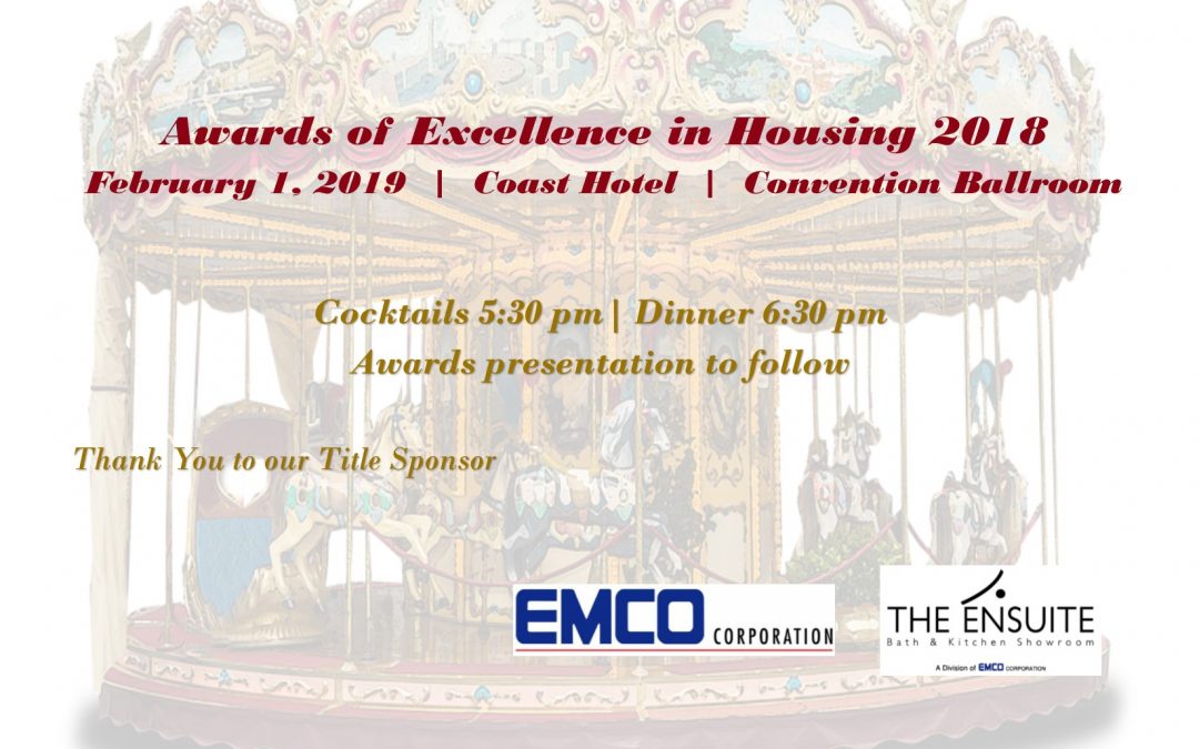 2018 Awards Of Excellence In Housing